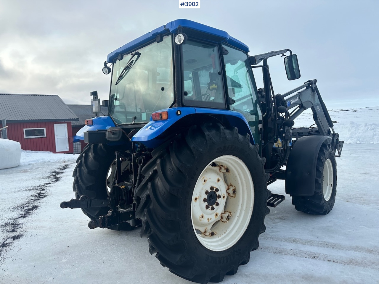 Traktor 2011 New Holland T5070 4x4 m/ frontlaster: bilde 6