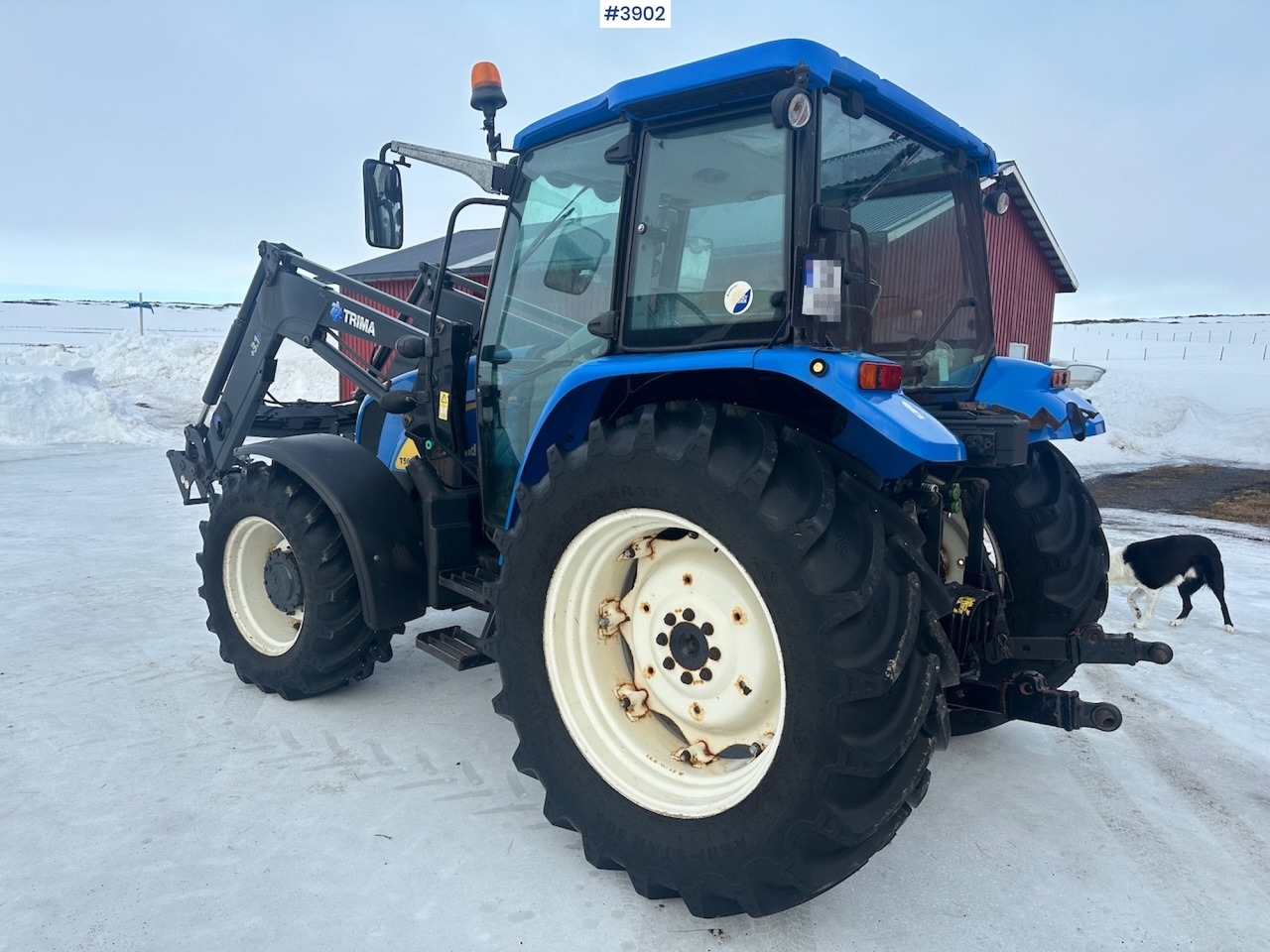 Traktor 2011 New Holland T5070 4x4 m/ frontlaster: bilde 8