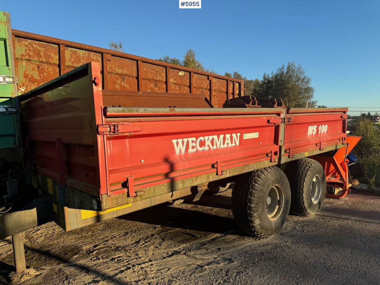 2011 Weckman WS100 - Landbrukstilhenger: bilde 2 2011 Weckman WS100 - Landbrukstilhenger: bilde 2
