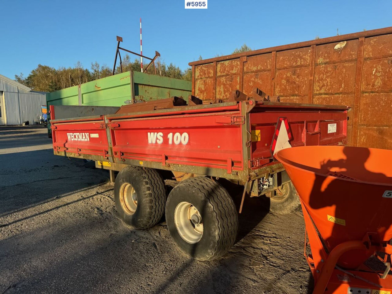 2011 Weckman WS100 - Landbrukstilhenger: bilde 4 2011 Weckman WS100 - Landbrukstilhenger: bilde 4