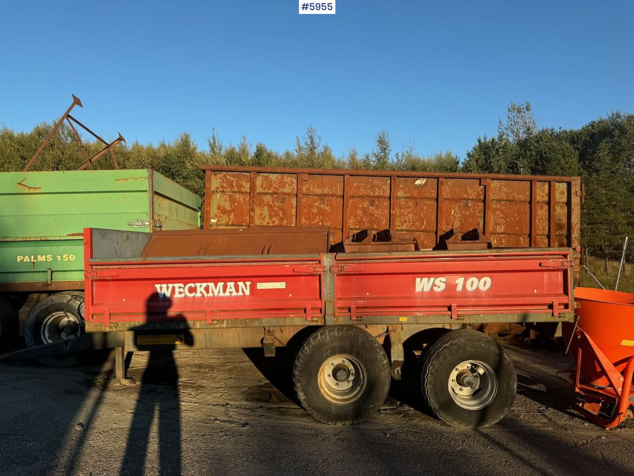 2011 Weckman WS100 - Landbrukstilhenger: bilde 3 2011 Weckman WS100 - Landbrukstilhenger: bilde 3