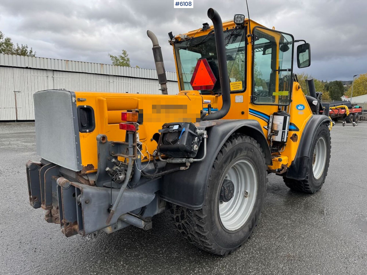 2011 Wille 655C w/ flushing unit, sweeping unit, 2 buckets and pallet fork - Hjullaster: bilde 5 2011 Wille 655C w/ flushing unit, sweeping unit, 2 buckets and pallet fork - Hjullaster: bilde 5