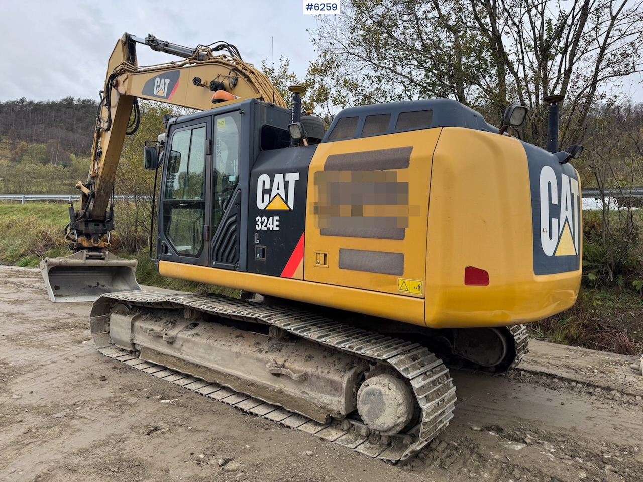 Gravemaskin 2012 Cat 324 E w/ rotor tilt, sanding bucket and digging bucket.: bilde 16