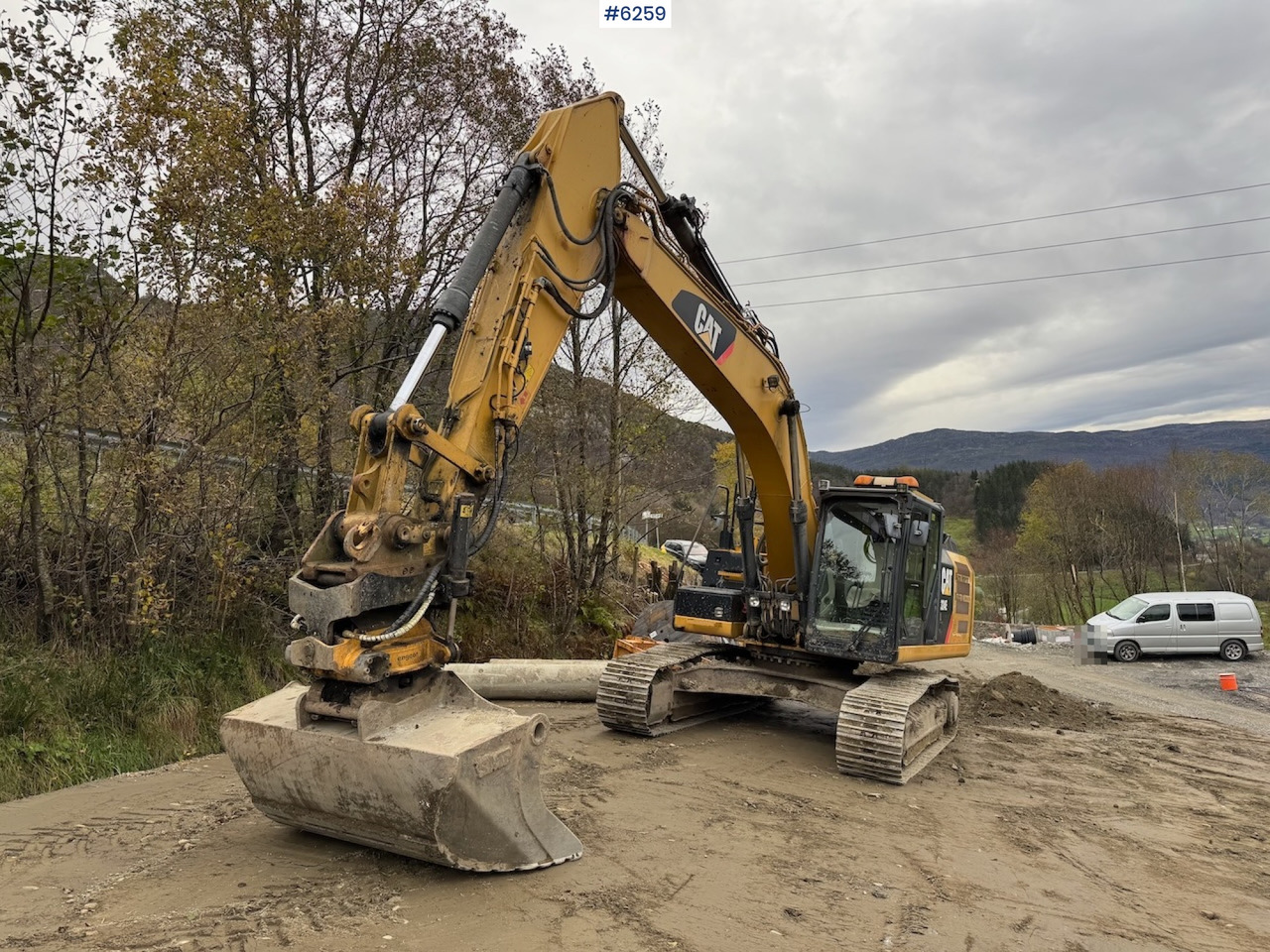 2012 Cat 324 E w/ rotor tilt, sanding bucket and digging bucket. - Gravemaskin: bilde 5 2012 Cat 324 E w/ rotor tilt, sanding bucket and digging bucket. - Gravemaskin: bilde 5