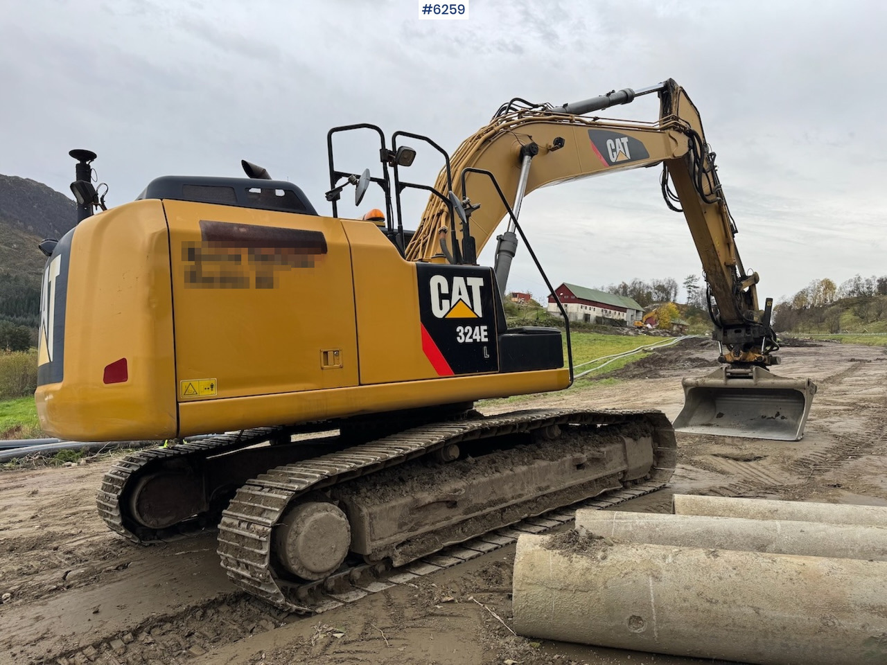 Gravemaskin 2012 Cat 324 E w/ rotor tilt, sanding bucket and digging bucket.: bilde 11