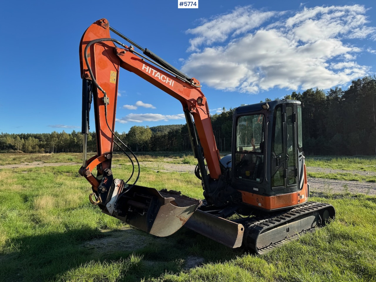2012 Hitachi ZX 52 U-3 CLR - Gravemaskin: bilde 2 2012 Hitachi ZX 52 U-3 CLR - Gravemaskin: bilde 2