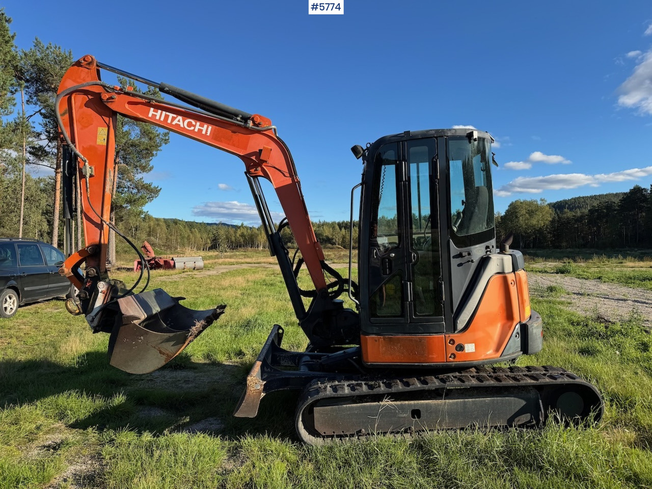 2012 Hitachi ZX 52 U-3 CLR - Gravemaskin: bilde 1 2012 Hitachi ZX 52 U-3 CLR - Gravemaskin: bilde 1