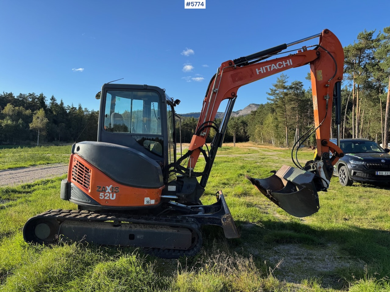 2012 Hitachi ZX 52 U-3 CLR - Gravemaskin: bilde 5 2012 Hitachi ZX 52 U-3 CLR - Gravemaskin: bilde 5