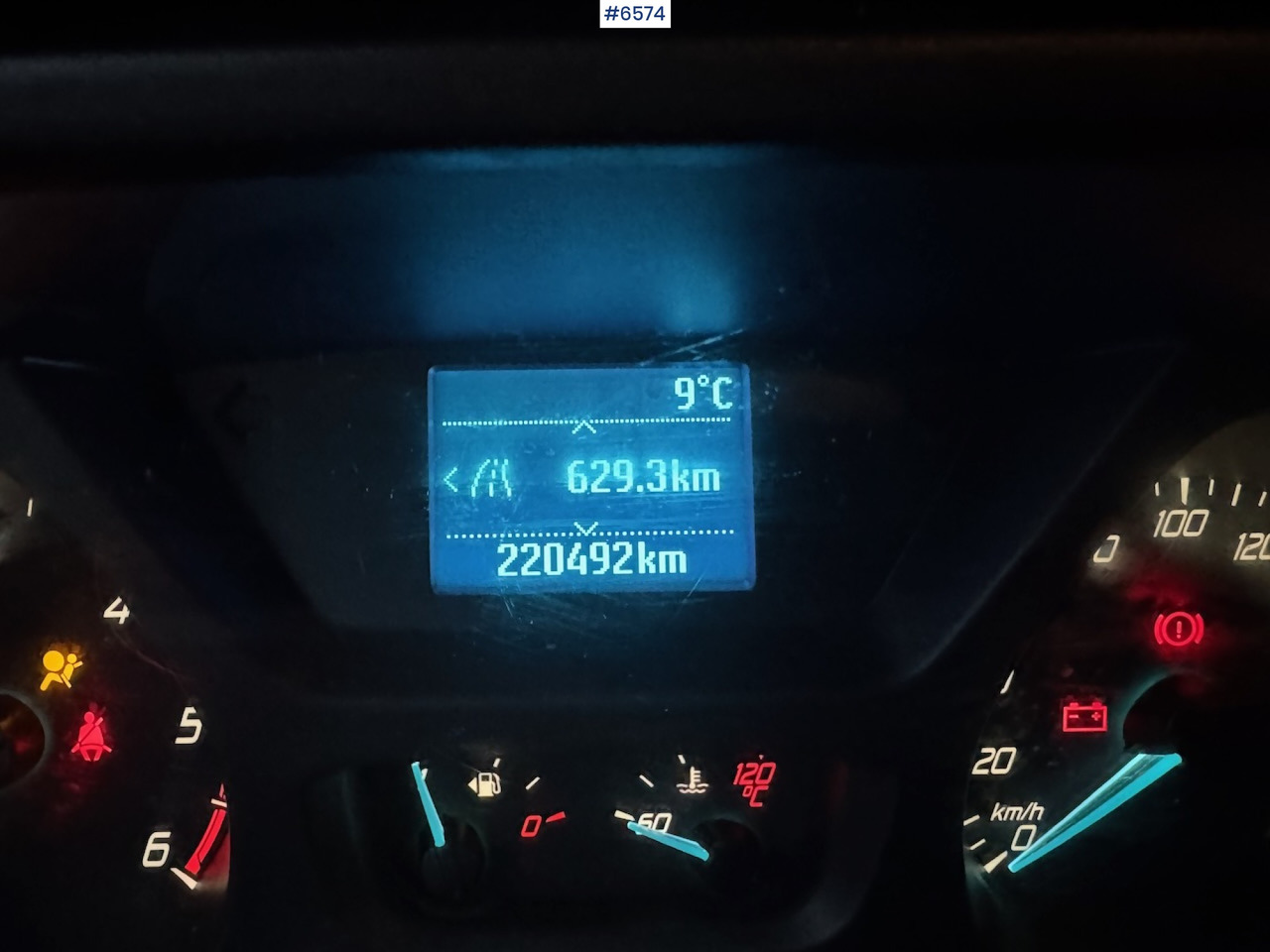 Kassebil 2013 Ford Transit Custom. Replaced engine.: bilde 11