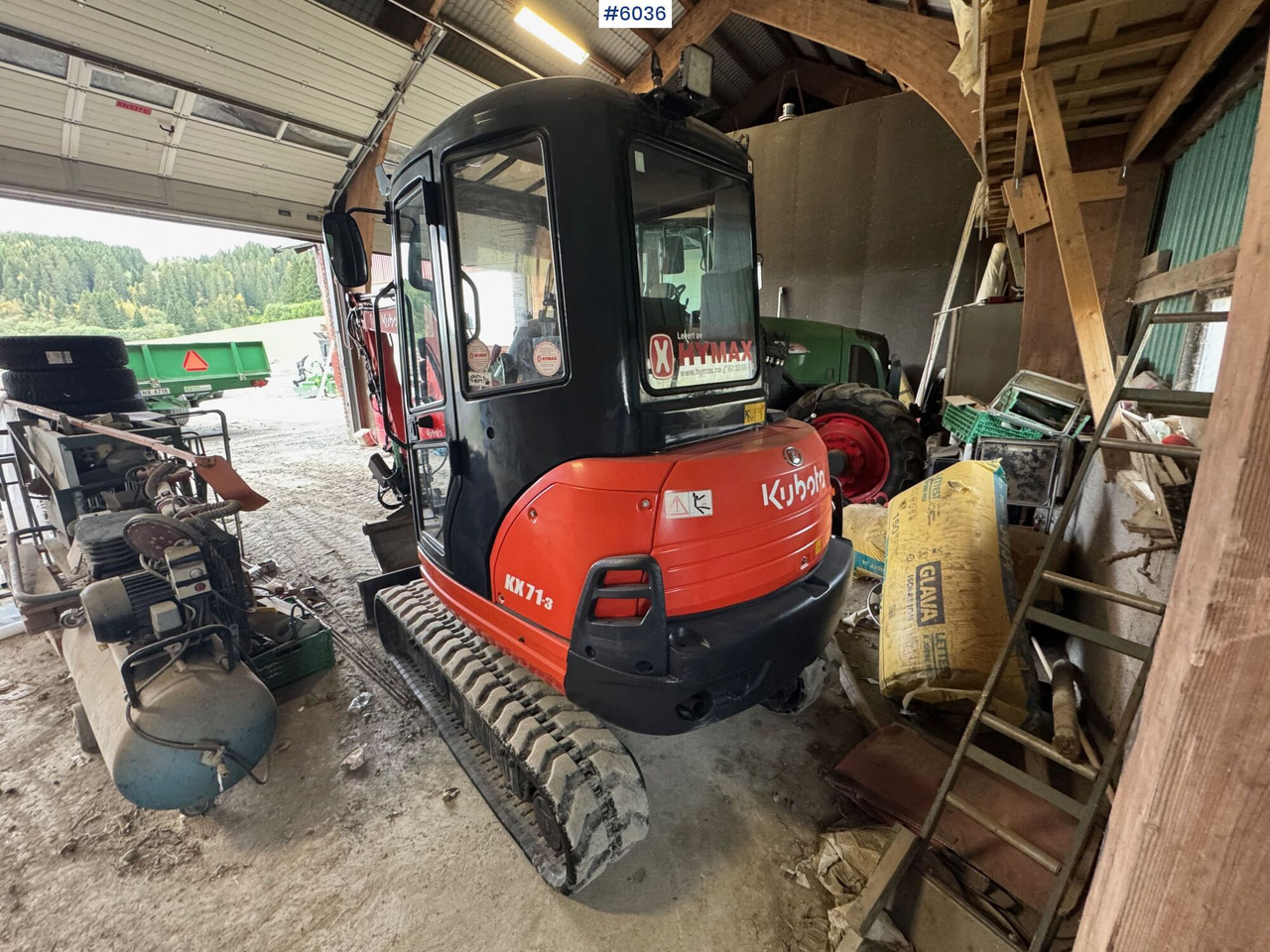 2013 Kubota kx71-3 w/ Rotor tilt, gravel bucket and sanding bucket! - Gravemaskin: bilde 5 2013 Kubota kx71-3 w/ Rotor tilt, gravel bucket and sanding bucket! - Gravemaskin: bilde 5