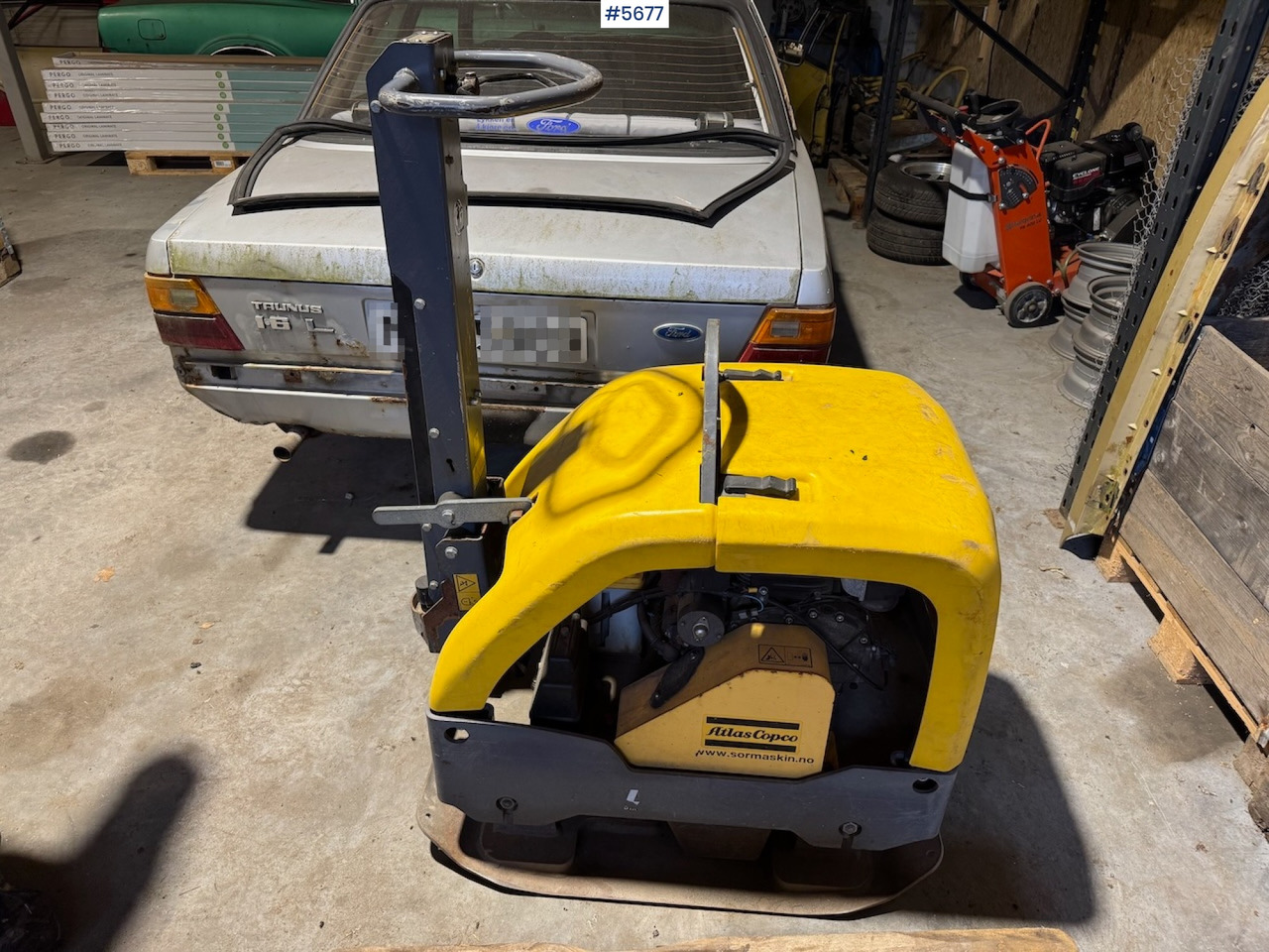 2015 Atlas Copco LG 400 Vibro Plate. - Vibroplate: bilde 2 2015 Atlas Copco LG 400 Vibro Plate. - Vibroplate: bilde 2