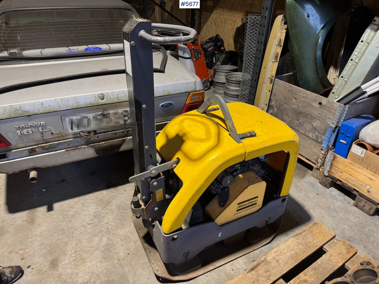 2015 Atlas Copco LG 400 Vibro Plate. - Vibroplate: bilde 1 2015 Atlas Copco LG 400 Vibro Plate. - Vibroplate: bilde 1