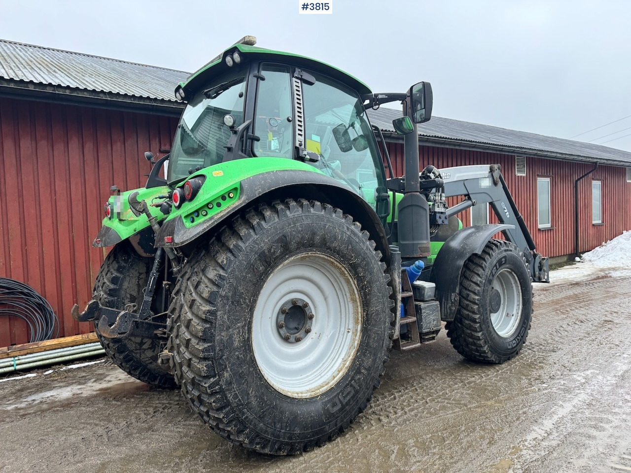 2015 Deutz-fahr 6190 Agrotron w/ Front loader, Front PTO and 2 sets of tires. - Traktor: bilde 4 2015 Deutz-fahr 6190 Agrotron w/ Front loader, Front PTO and 2 sets of tires. - Traktor: bilde 4