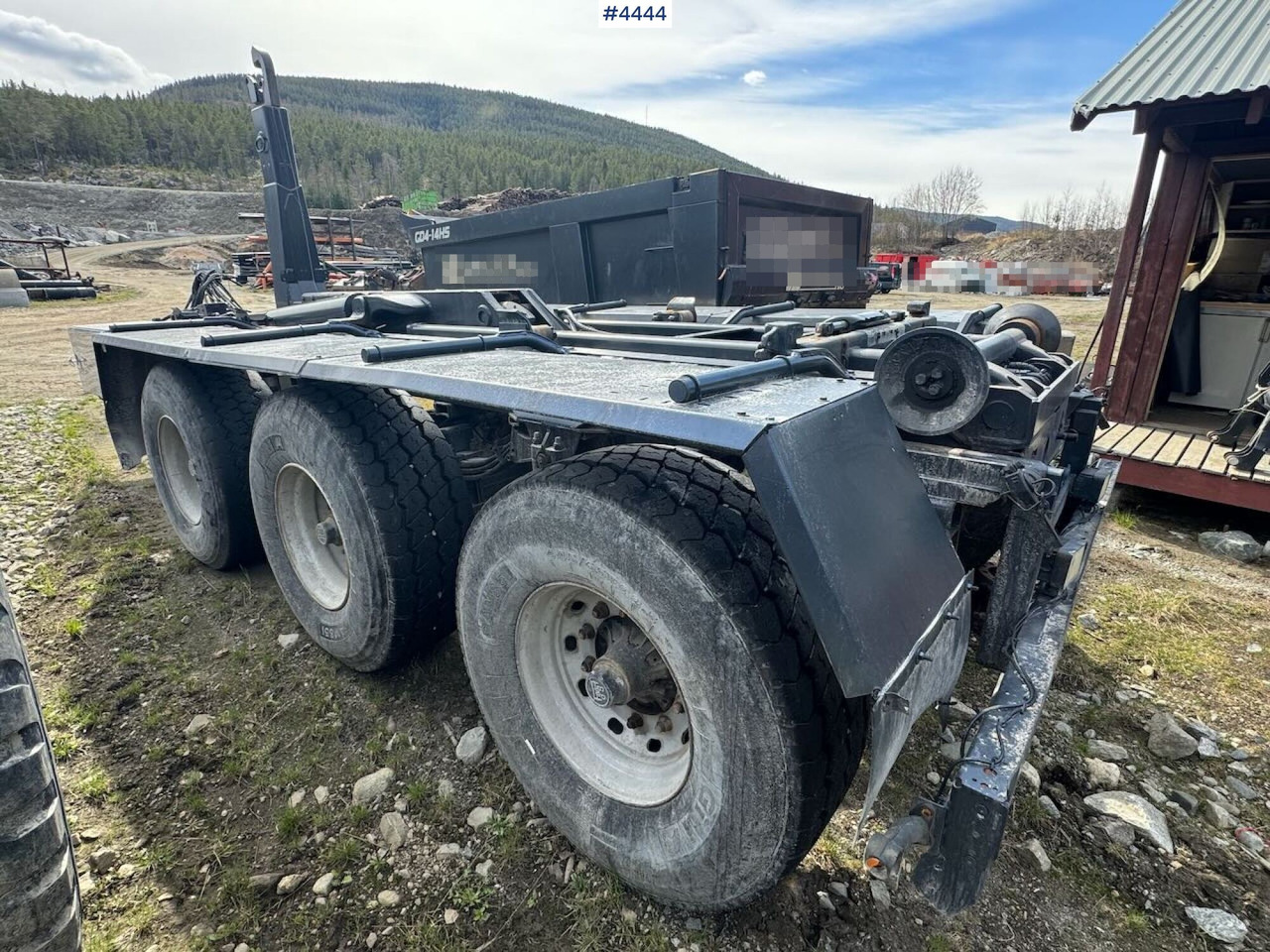 Lavloader tilhenger 2015 Fliegl hook trailer: bilde 9