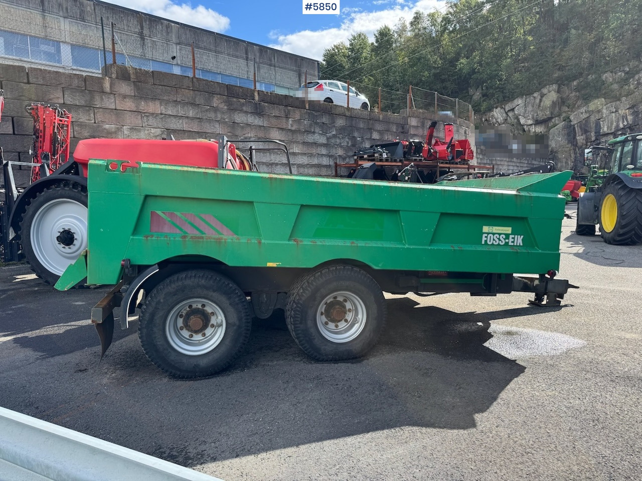 2015 Foss EIK 5.150 Dumper with 50 km/h. - Landbruk tippvogn: bilde 4 2015 Foss EIK 5.150 Dumper with 50 km/h. - Landbruk tippvogn: bilde 4