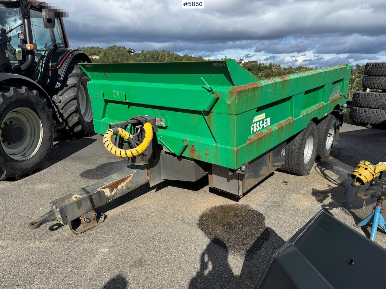 2015 Foss EIK 5.150 Dumper with 50 km/h. - Landbruk tippvogn: bilde 1 2015 Foss EIK 5.150 Dumper with 50 km/h. - Landbruk tippvogn: bilde 1
