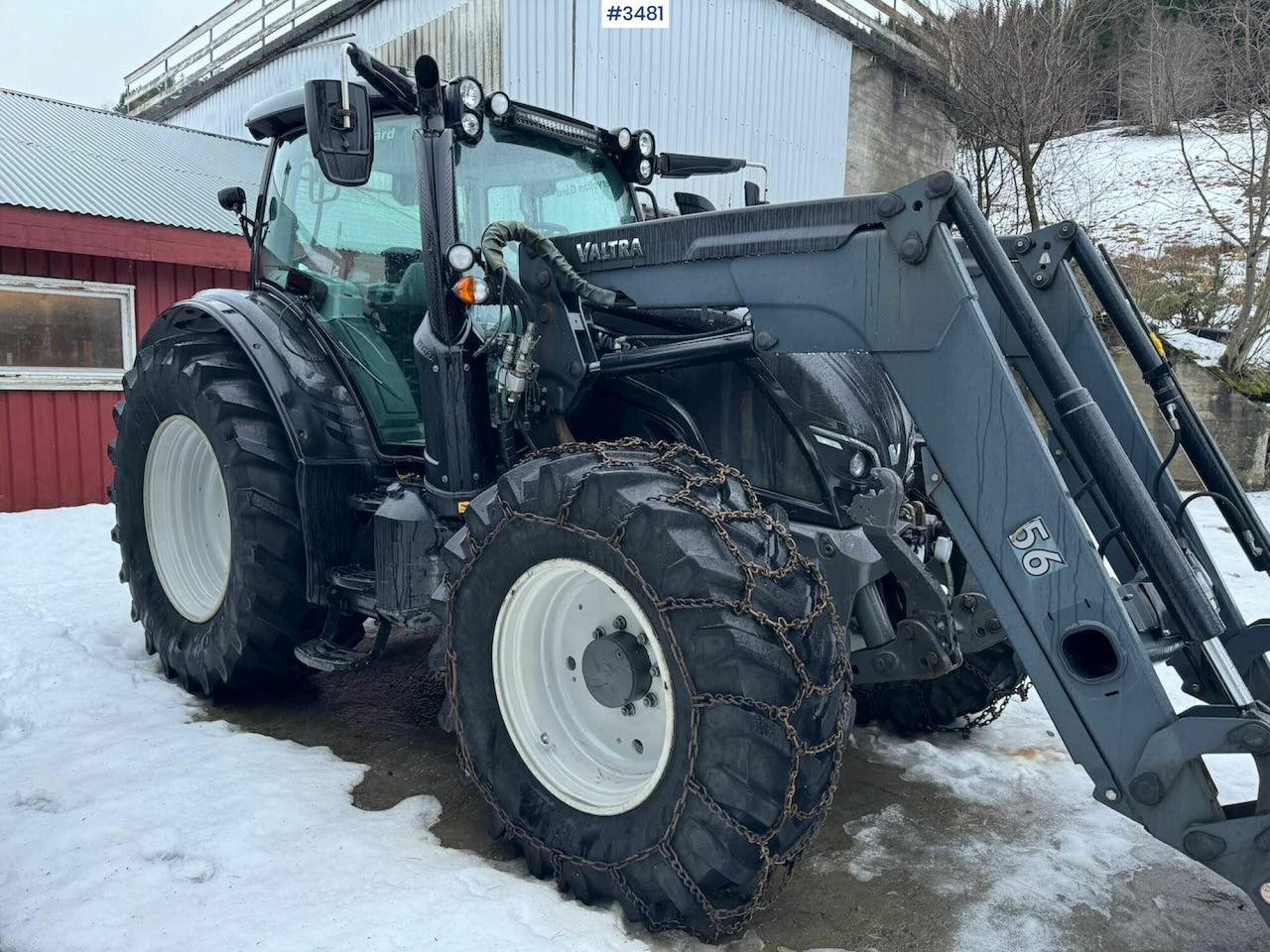 2015 Valtra N174D w/ Front loader - Traktor: bilde 1 2015 Valtra N174D w/ Front loader - Traktor: bilde 1