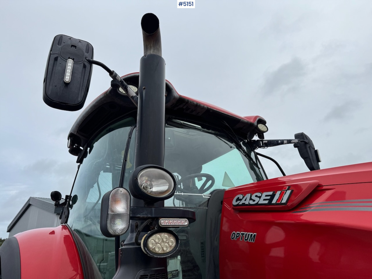 2016 Case IH Optum 300 CVX w/front hydraulics and plowing rig - Traktor: bilde 3 2016 Case IH Optum 300 CVX w/front hydraulics and plowing rig - Traktor: bilde 3