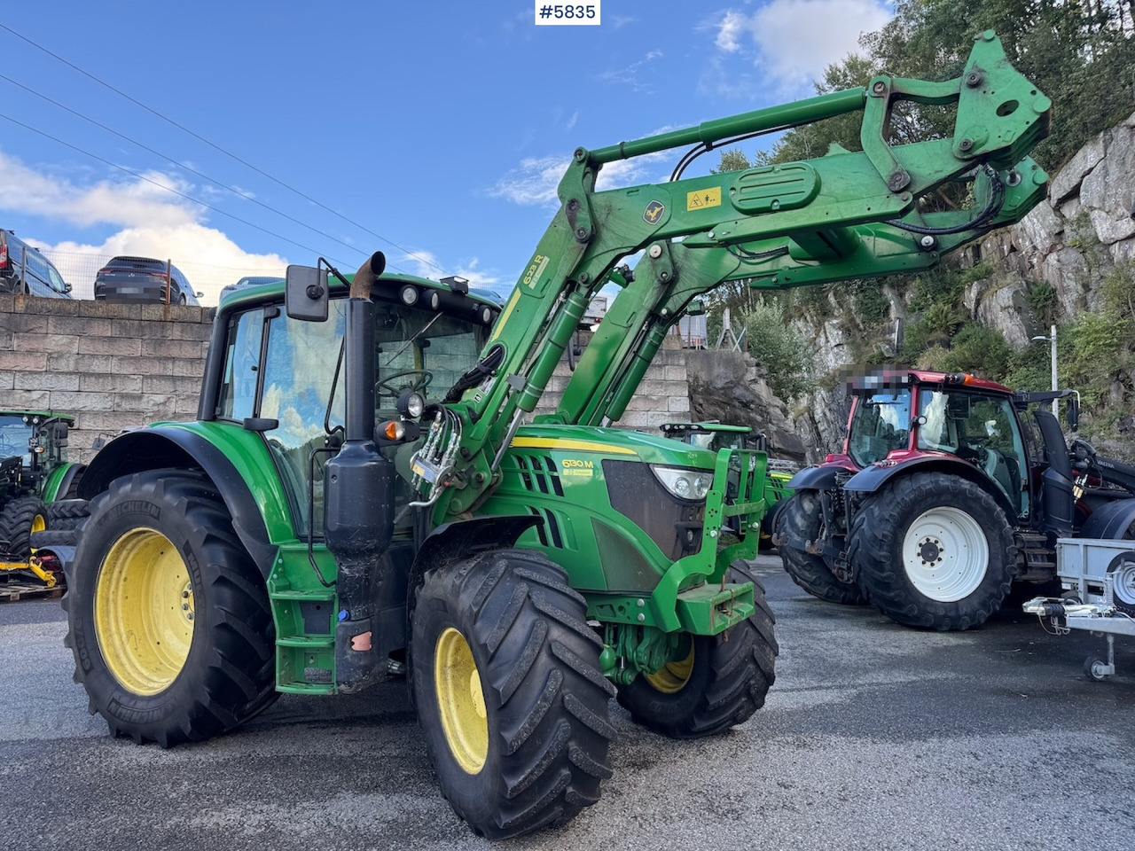 2016 John Deere 6130M w/ front loader. - Traktor: bilde 3 2016 John Deere 6130M w/ front loader. - Traktor: bilde 3