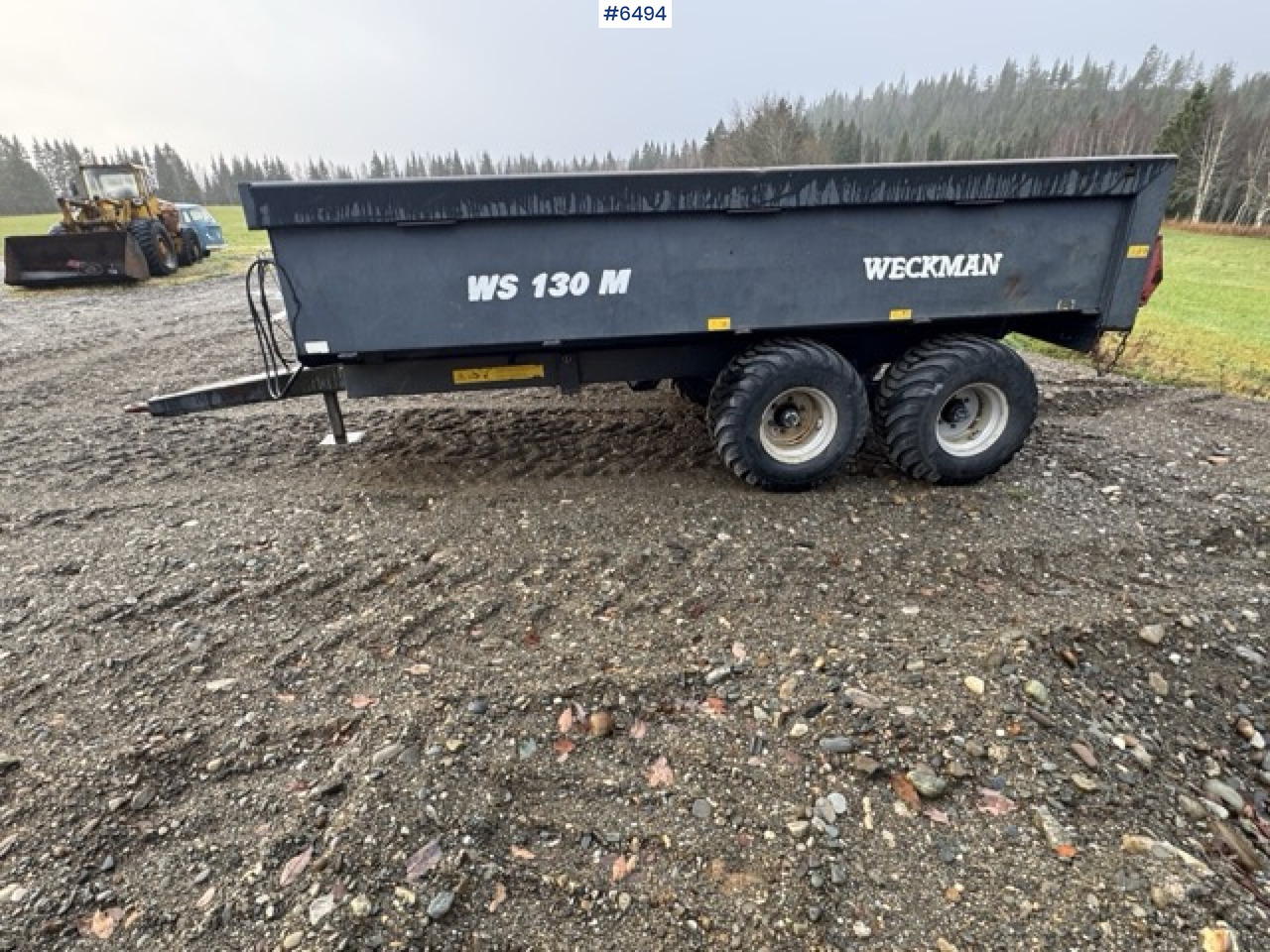 2016 Weckman WS130M dump trailer - Landbruk tippvogn: bilde 1 2016 Weckman WS130M dump trailer - Landbruk tippvogn: bilde 1