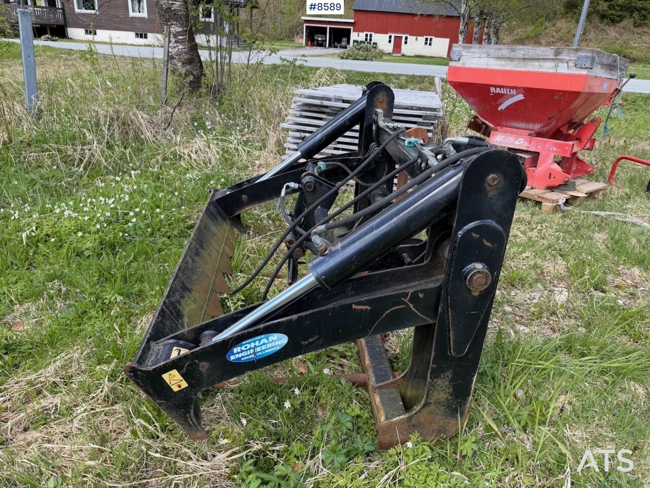 2017 Rohan Engineering BSL Round bale stripper - Grasutstyr: bilde 3 2017 Rohan Engineering BSL Round bale stripper - Grasutstyr: bilde 3