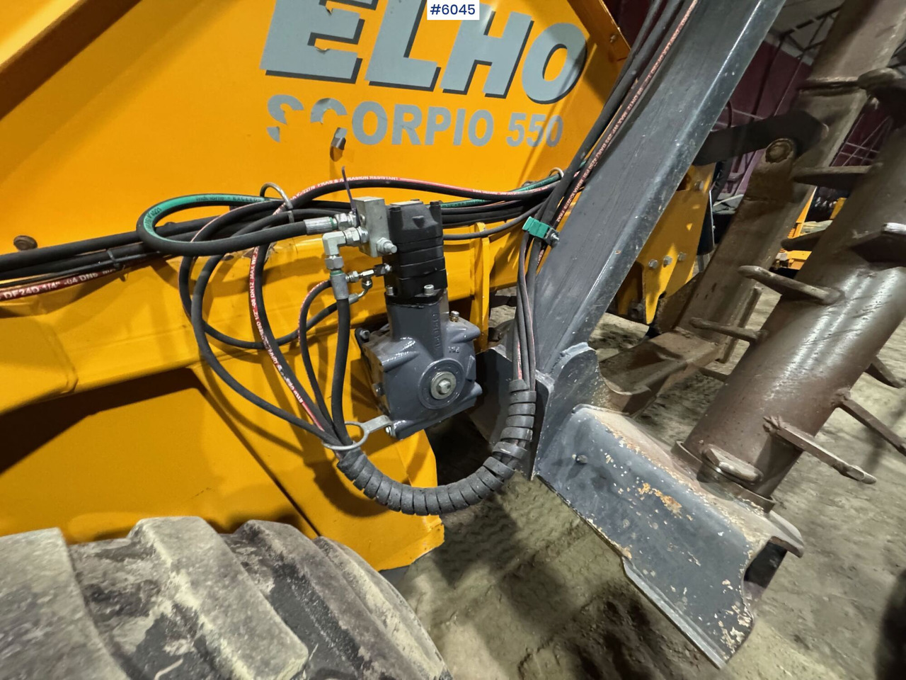 Jordforbedring maskin 2018 Elho Scorpio 550 steinplukker m/ fabrikkny hjul!: bilde 13