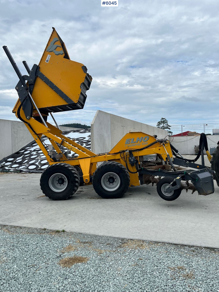 Jordforbedring maskin 2018 Elho Scorpio 550 steinplukker m/ fabrikkny hjul!: bilde 6