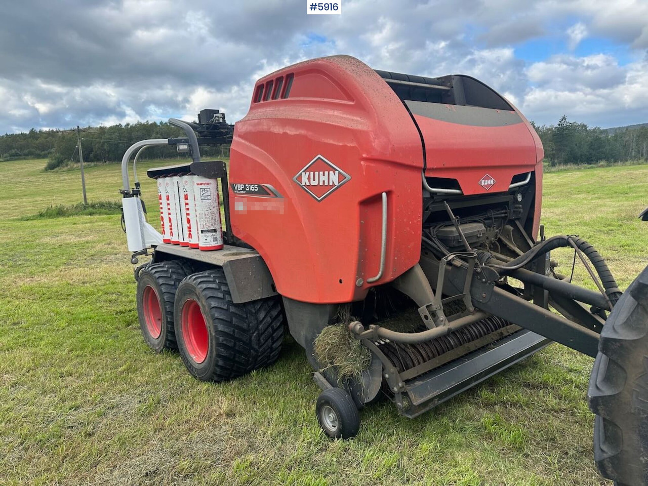 2018 Kuhn VBP 3165 Intelliwrap round baler - Grasutstyr: bilde 2 2018 Kuhn VBP 3165 Intelliwrap round baler - Grasutstyr: bilde 2