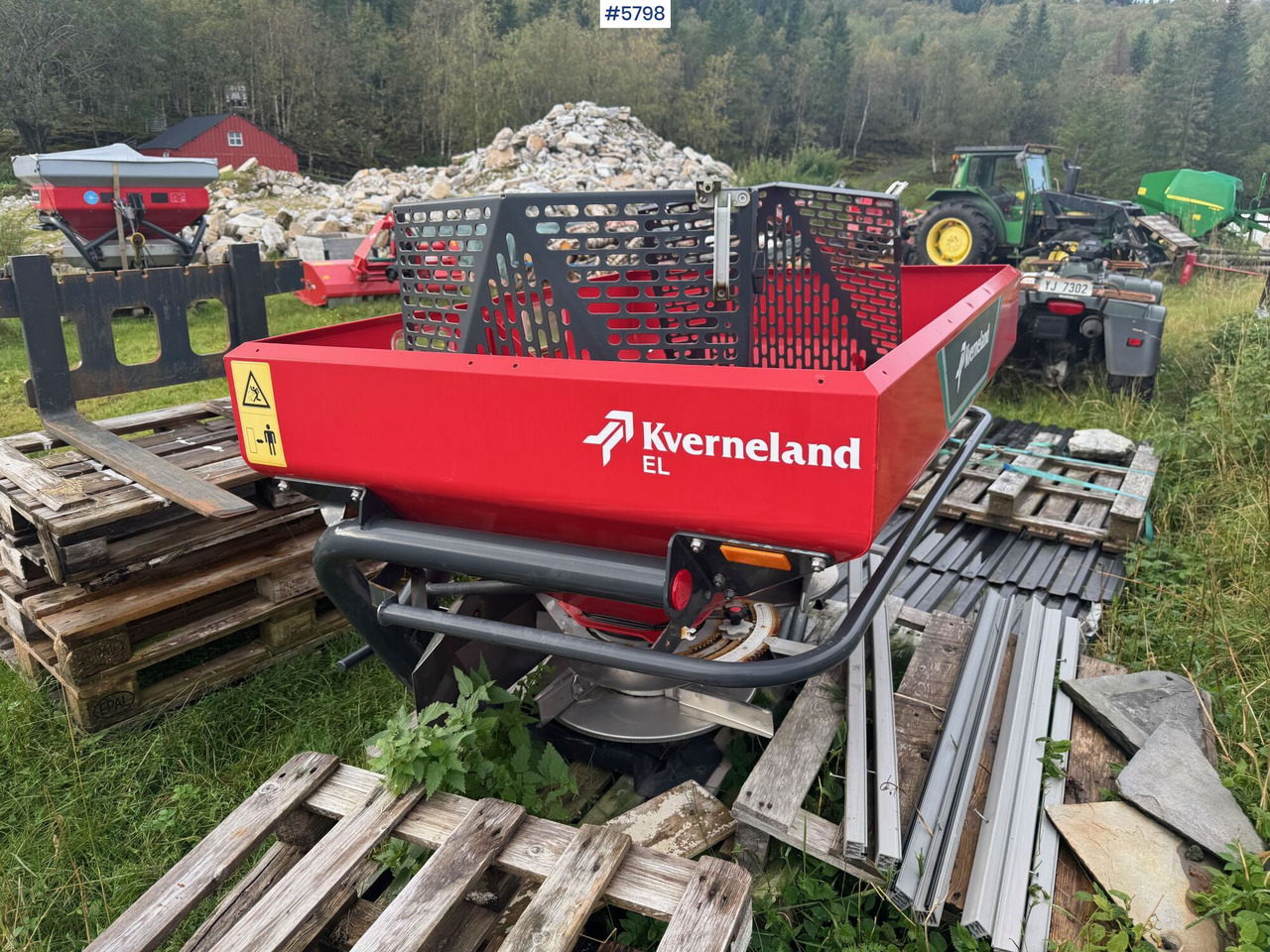 2018 Kverneland Manure spreader. Repair project - Gjødselspreder: bilde 1 2018 Kverneland Manure spreader. Repair project - Gjødselspreder: bilde 1
