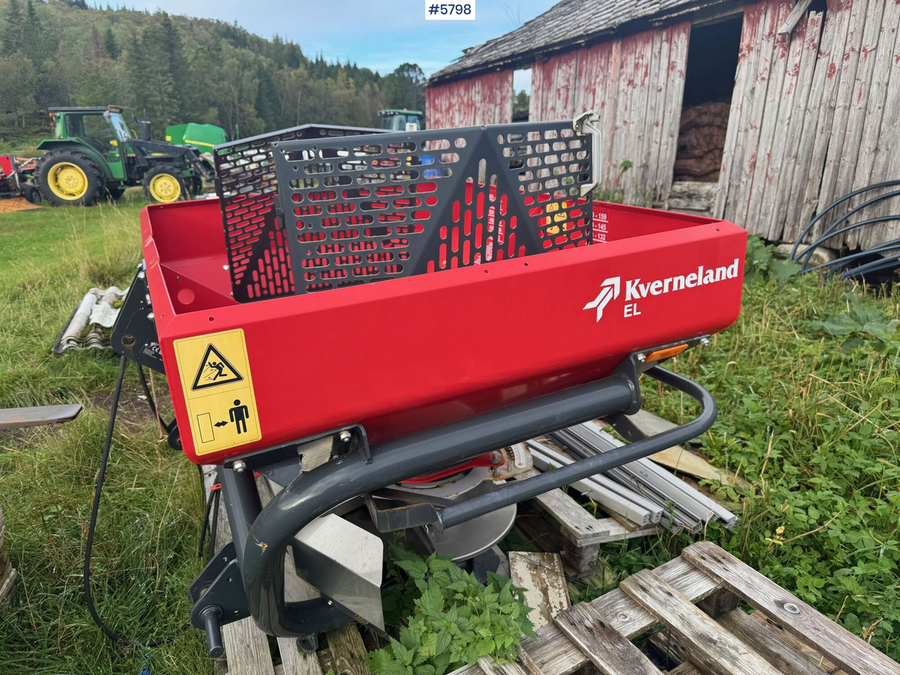 2018 Kverneland Manure spreader. Repair project - Gjødselspreder: bilde 3 2018 Kverneland Manure spreader. Repair project - Gjødselspreder: bilde 3