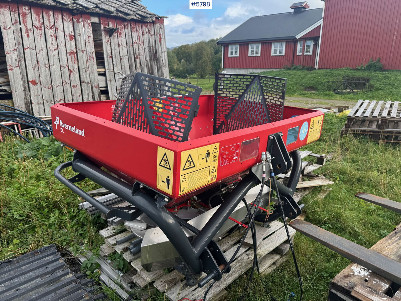 2018 Kverneland Manure spreader. Repair project - Gjødselspreder: bilde 4 2018 Kverneland Manure spreader. Repair project - Gjødselspreder: bilde 4