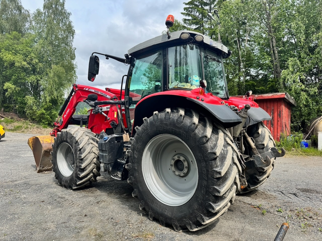 2018 Massey Ferguson 7788 4x4 w/ Front loader and bucket. - Traktor: bilde 3 2018 Massey Ferguson 7788 4x4 w/ Front loader and bucket. - Traktor: bilde 3