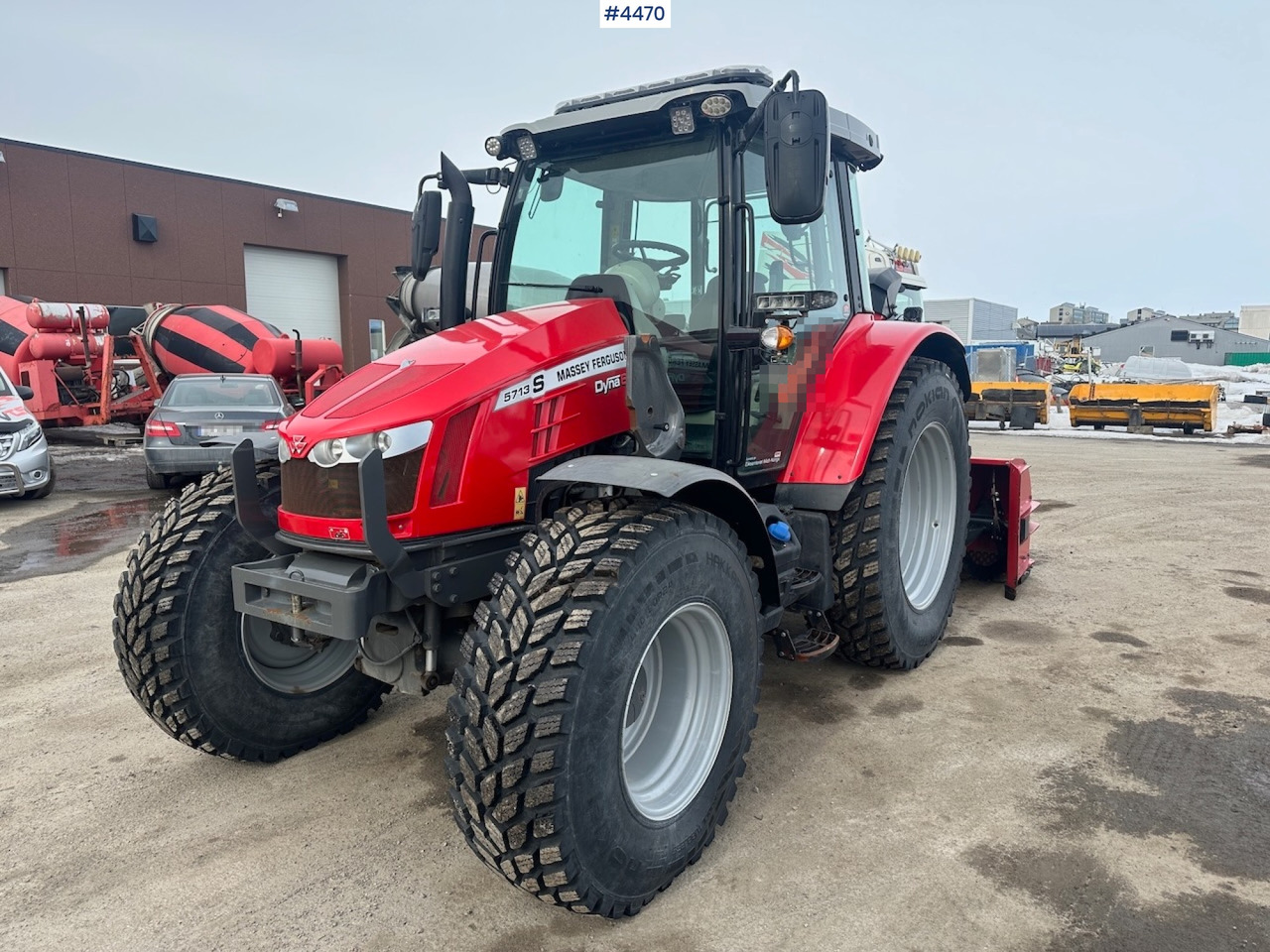 2018 Massey Ferguson MF5713 S w/ 2020 Dalen snow blower - Traktor: bilde 2 2018 Massey Ferguson MF5713 S w/ 2020 Dalen snow blower - Traktor: bilde 2