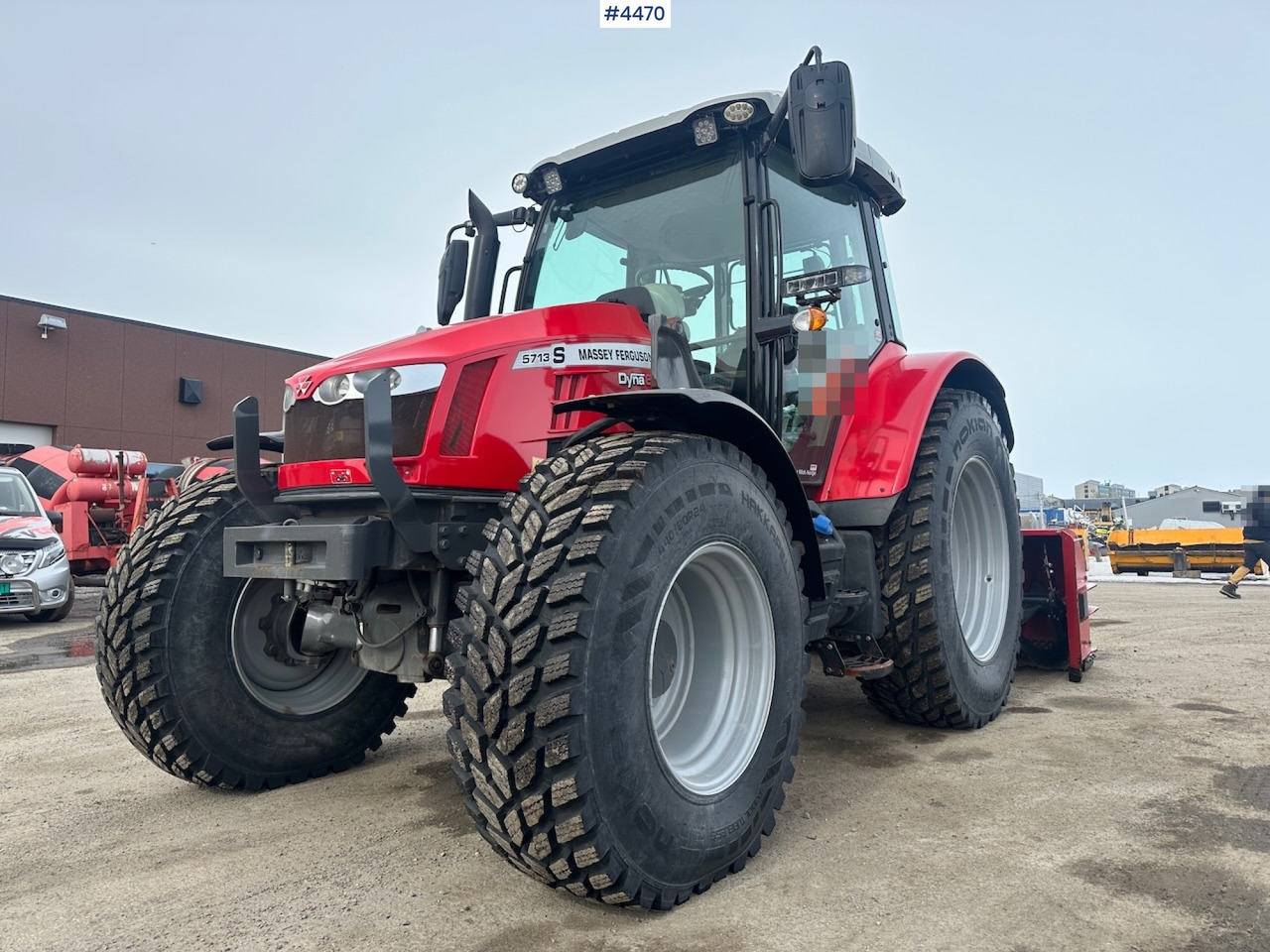 2018 Massey Ferguson MF5713 S w/ 2020 Dalen snow blower - Traktor: bilde 4 2018 Massey Ferguson MF5713 S w/ 2020 Dalen snow blower - Traktor: bilde 4