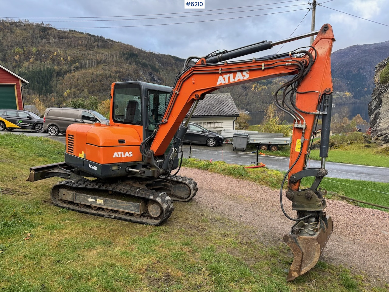2019 Atlas AC 60B with 3 buckets, grapple, and spike. Low hours!! - Gravemaskin: bilde 3 2019 Atlas AC 60B with 3 buckets, grapple, and spike. Low hours!! - Gravemaskin: bilde 3