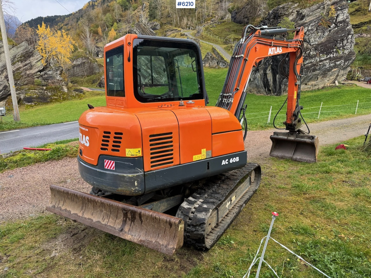 2019 Atlas AC 60B with 3 buckets, grapple, and spike. Low hours!! - Gravemaskin: bilde 5 2019 Atlas AC 60B with 3 buckets, grapple, and spike. Low hours!! - Gravemaskin: bilde 5