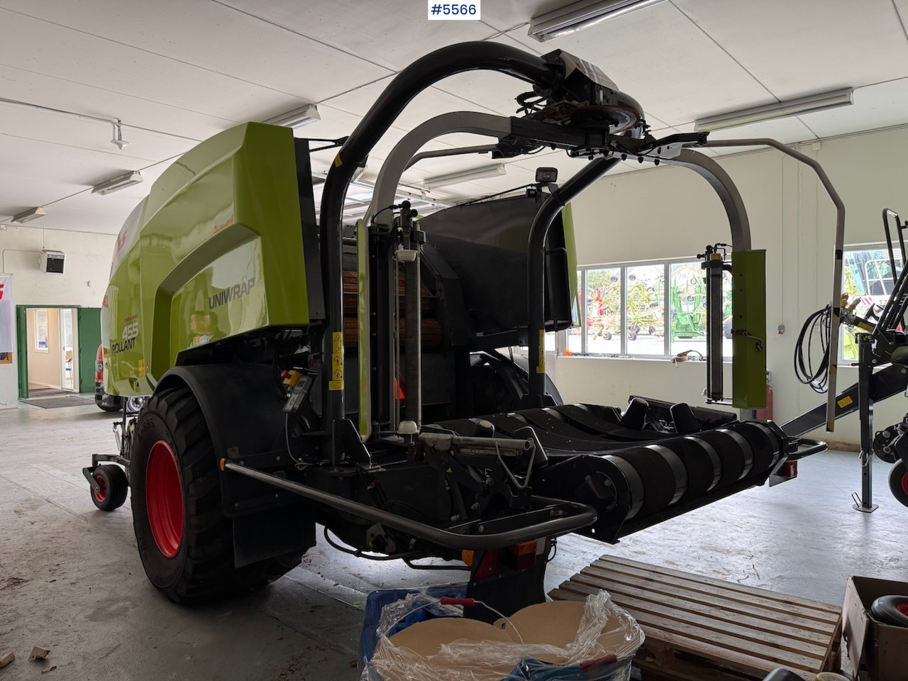 2019 Claas Rollant 455 Uniwrap - Grasutstyr: bilde 4 2019 Claas Rollant 455 Uniwrap - Grasutstyr: bilde 4