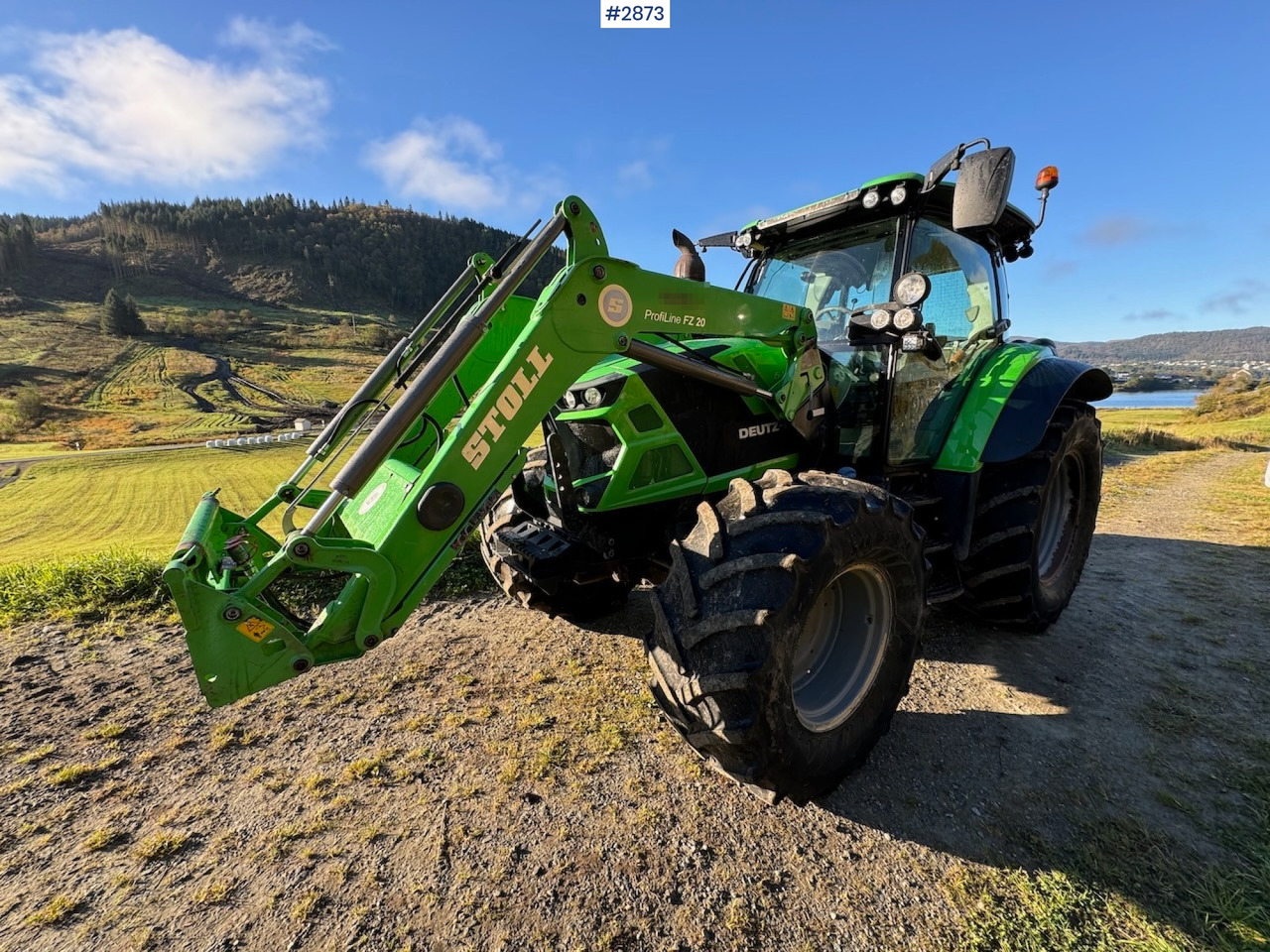 2019 Deutz-Fahr 6120 TV w/front loader and twin wheels - Traktor: bilde 1 2019 Deutz-Fahr 6120 TV w/front loader and twin wheels - Traktor: bilde 1