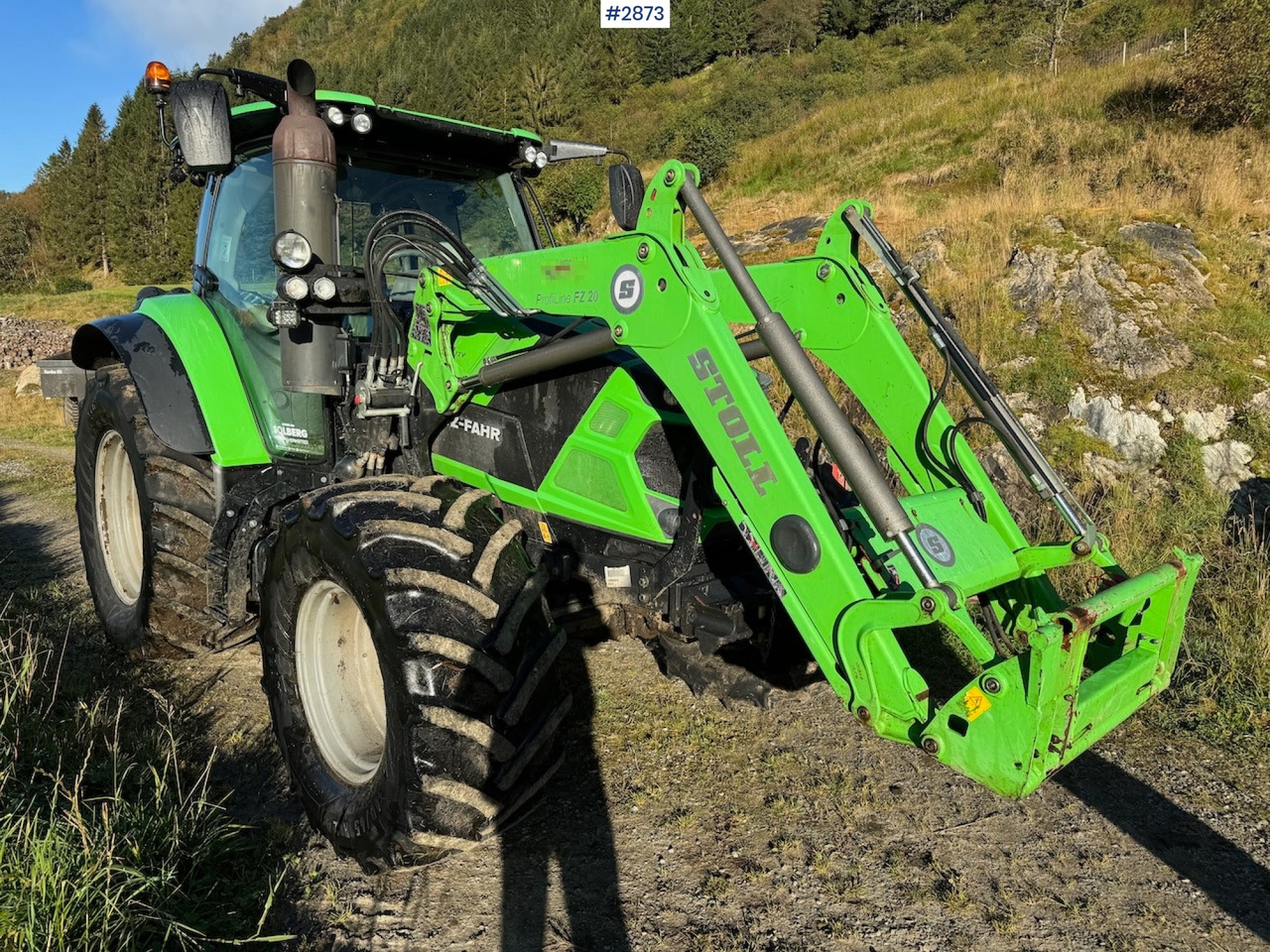 2019 Deutz-Fahr 6120 TV w/front loader and twin wheels - Traktor: bilde 3 2019 Deutz-Fahr 6120 TV w/front loader and twin wheels - Traktor: bilde 3
