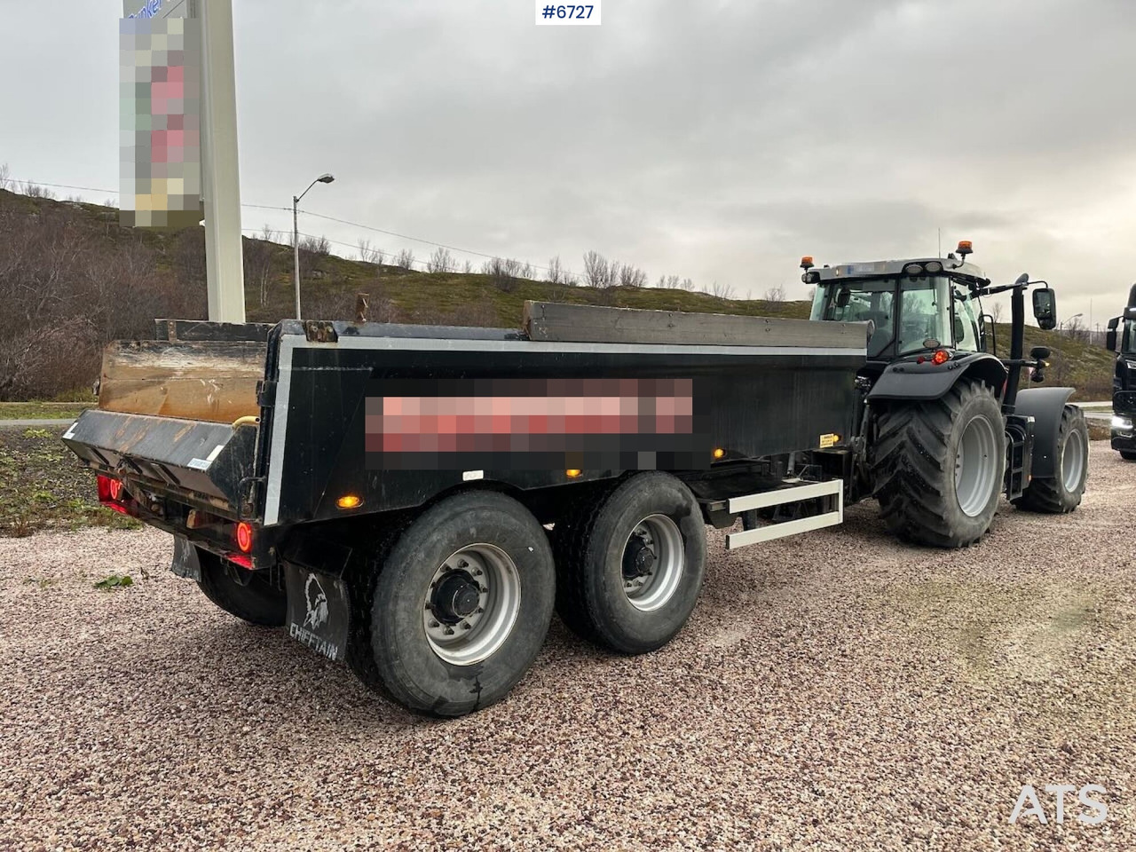 2020 Massey-Ferguson 7719 S 4x4 brøyterigget traktor m/ 2 sett dekk, snøfres og henger. SE VIDEO. - Traktor: bilde 5 2020 Massey-Ferguson 7719 S 4x4 brøyterigget traktor m/ 2 sett dekk, snøfres og henger. SE VIDEO. - Traktor: bilde 5