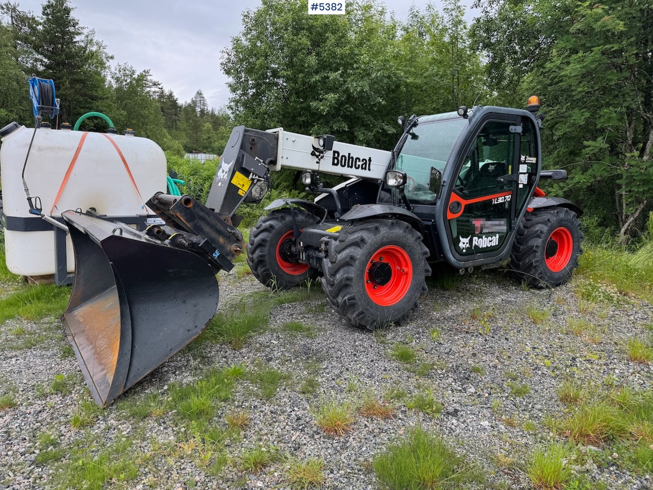 2021 Bobcat TL30.70DB m/ bucket, pallet fork and 4 chains. - Gaffeltruck: bilde 3 2021 Bobcat TL30.70DB m/ bucket, pallet fork and 4 chains. - Gaffeltruck: bilde 3