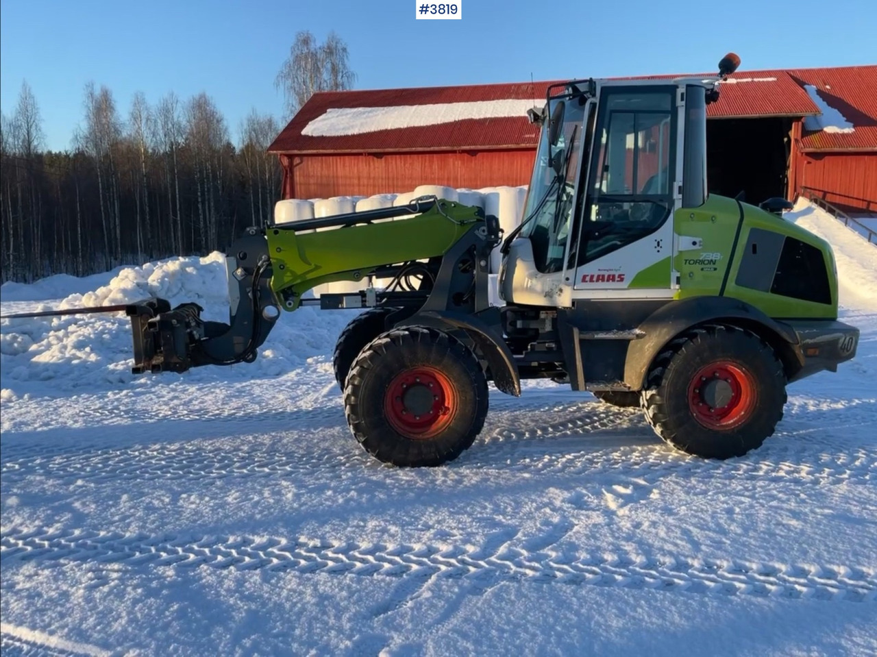 2023 Claas Torion 738 T Sinus - Hjullaster: bilde 1 2023 Claas Torion 738 T Sinus - Hjullaster: bilde 1