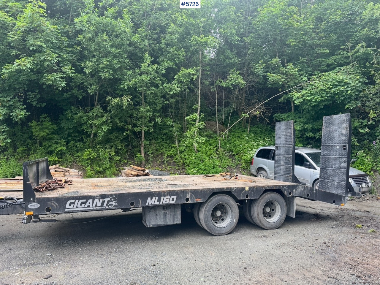 2023 Gigant ML-160 Machine trailer for tractor. - Lavloader tilhenger: bilde 2 2023 Gigant ML-160 Machine trailer for tractor. - Lavloader tilhenger: bilde 2