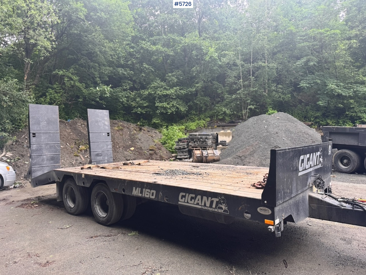 2023 Gigant ML-160 Machine trailer for tractor. - Lavloader tilhenger: bilde 5 2023 Gigant ML-160 Machine trailer for tractor. - Lavloader tilhenger: bilde 5