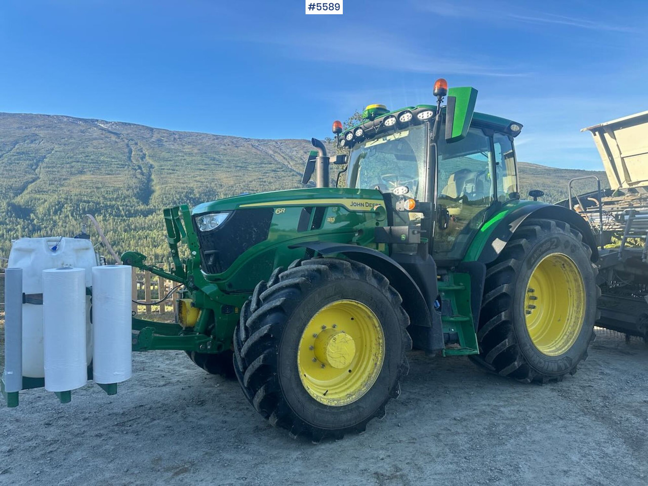2024 John Deere 6R 185 4x4 tractor w/ front loader, GPS and winter tires. WATCH VIDEO - Traktor: bilde 3 2024 John Deere 6R 185 4x4 tractor w/ front loader, GPS and winter tires. WATCH VIDEO - Traktor: bilde 3