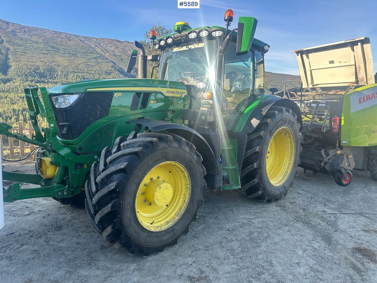 2024 John Deere 6R 185 4x4 tractor w/ front loader, GPS and winter tires. WATCH VIDEO - Traktor: bilde 2 2024 John Deere 6R 185 4x4 tractor w/ front loader, GPS and winter tires. WATCH VIDEO - Traktor: bilde 2