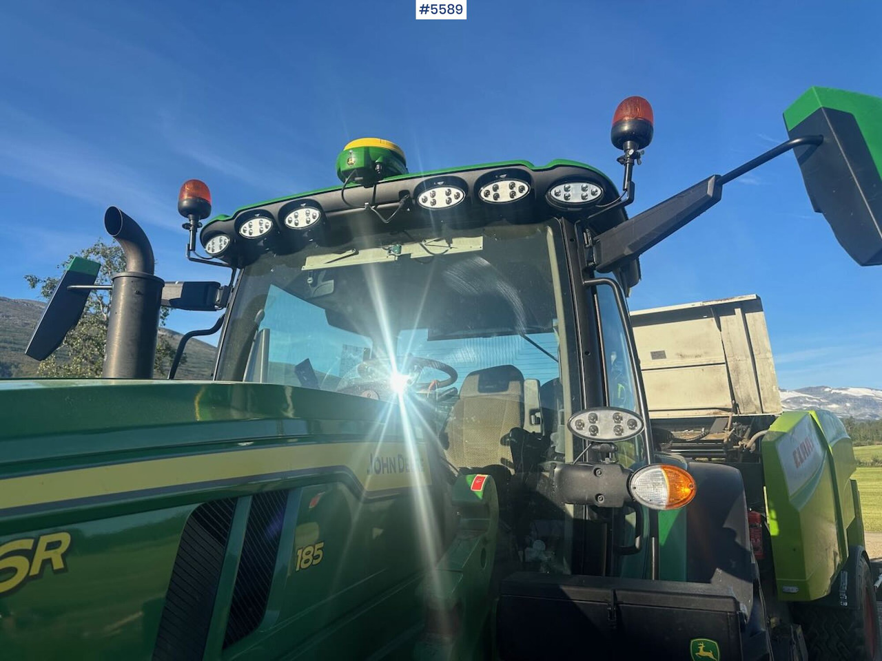 2024 John Deere 6R 185 4x4 tractor w/ front loader, GPS and winter tires. WATCH VIDEO - Traktor: bilde 4 2024 John Deere 6R 185 4x4 tractor w/ front loader, GPS and winter tires. WATCH VIDEO - Traktor: bilde 4