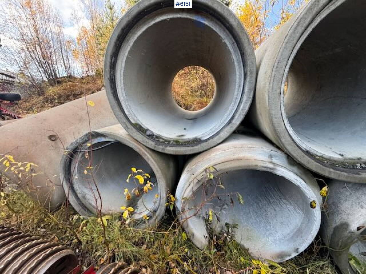 9 concrete pipes - Anleggsmaskiner: bilde 3 9 concrete pipes - Anleggsmaskiner: bilde 3