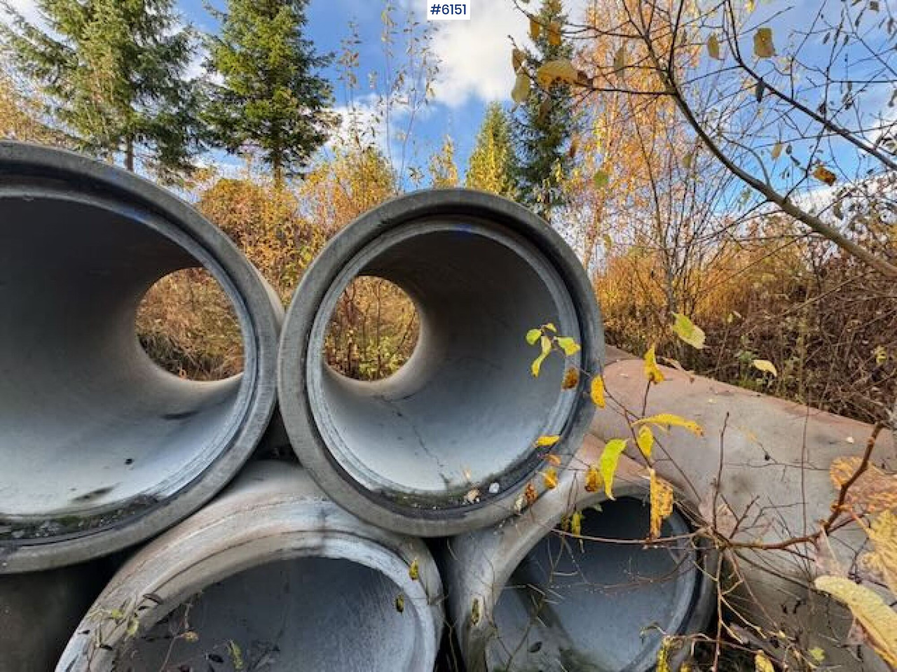 9 concrete pipes - Anleggsmaskiner: bilde 5 9 concrete pipes - Anleggsmaskiner: bilde 5