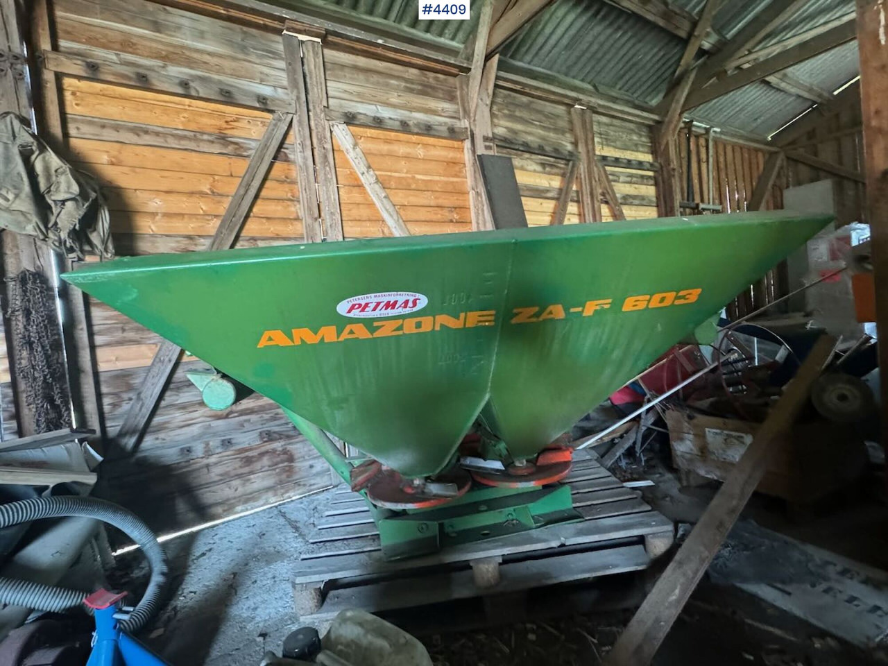 Amazone ZA-F 603 Fertilizer spreader - Gjødselspreder: bilde 1 Amazone ZA-F 603 Fertilizer spreader - Gjødselspreder: bilde 1